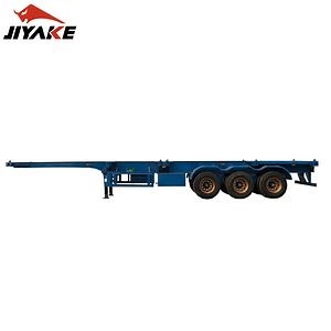 [Hot Item] Skeletal Truck Chassis 23 Axle Shipping Container 20 FT Skeleton Trailer