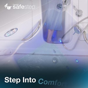 Step into the bath of your dreams, with unique features that put your safety, independence and comfort first. | Safe Step Walk-In Tubs & Showers