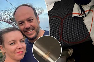 Woman forced to sit in vomit on eight-hour flight after attendants refused to clean seat