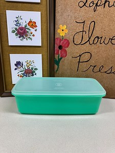 Vintage Green Tupperware Vegetable Container: USA Made Storage- SEE DETAILS - Etsy