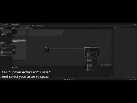 UE5 Tutorial – Spawn an Actor in front of the Player