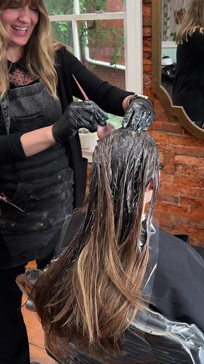 Dimensional Brunette Hair Transformation Lancaster PA