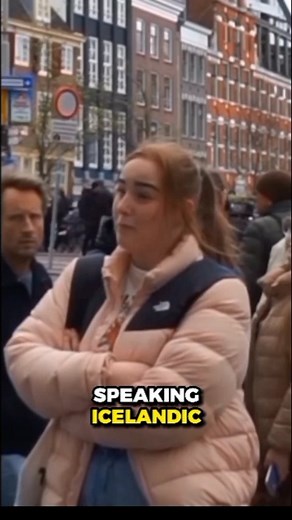 11K views · 923 reactions | She speaks Icelandic and wins the challenge #icelandic #language #reel #explore #challenge | Wouter Corduwener Languages | Facebook