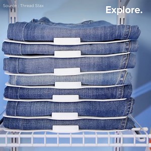 ThreadStax, un système ingénieux pour ranger ses vêtements. | Explore Media