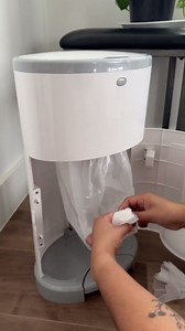 Diaper Dekor Classic Diaper Pail Refills | 4 Count | Most Economical Refill System | Quick & Easy to Replace | No Preset Bag Size Use Only What You Need | Exclusive End-of-Liner Marking