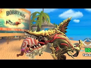 ANCIENT MEGALODON IN THE BAY!! - Hungry Shark World