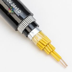 [Hot Item] 2 4 6 8 Awm 80c 300V Electric Cable Price Multi-Core 4 Core Shield Control Cable Wire