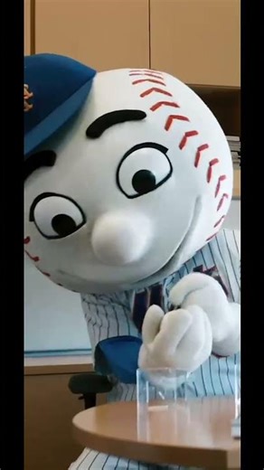 Mr. met tackles humor with pitcher drama #mets