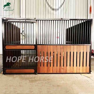 [Hot Item] European Style Sliding Door Stall Fronts for Horse Fancy Horse Barns Stable Panels for Sales