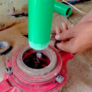 146K views · 1K reactions | PVC pipe thread cutting with the help of ditch | Story Finishings | Facebook