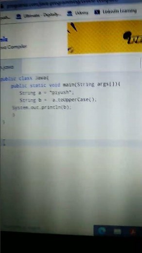 How to convert a String from lowerCase to UpperCase in Java.