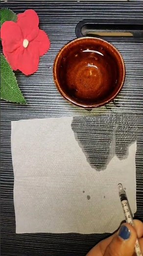 Invisible paper 🗞️ l #experiment #diy