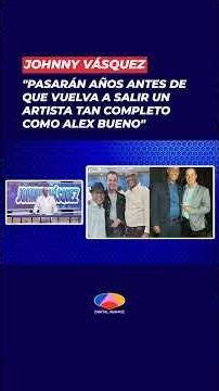 Alex Bueno began his career with Fernando Villalona's orchestra on December 22, 1981