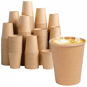 [Hot Item] Heat Resistant Paper Coffee Cups 8oz Disposable Cup Paper Cups