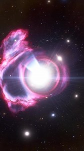 47K views · 2.4K reactions | Black hole bends light from a background nebula. | Cosmoknowledge | Facebook