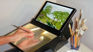 Digital Painting on an iPad with Brushes #ArtTuesday