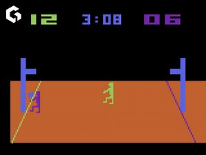 Basketball (1978) - Atari 2600 - One of the few Atari 2600 titles with an AI-controlled opponent! #atari #atari2600 #basketball #gaming #gamingcommunity #retrogaming #videogames #videogame #gamers #gamer #videogaming #gamerpage | Gamer Page