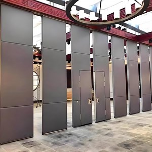 [Hot Item] Movable Partition Operable Wall Acoustic Panels Aluminum Frame Customizable