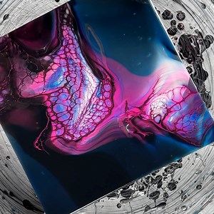 8.9K views · 402 reactions | Oh boy, did you see yesterdays live session in the tube? (I’ll leave the link in the comments if you’d like to watch ) I’m so hooked on the color palette we used. I did several pieces after. I wouldn’t call it harmonic but it definitely draws attention. Cellactivator is made with @this little pigment „hustle“ Music is from Epidemicsound „Aurora borealis“ by Chill Cole #fluidartwork #abstractart #acrylicpainting | WinterStrom.art | Facebook