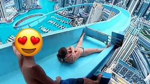 FUNNY WATER SLIDE FAILS MOST WATCHING 😂😂😂 #LIKE & #SHARE WITH YOUR FRIENDS 👍 | Crazy Girl's