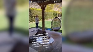 January Jones posts racy snap wearing boob tape in her underwear