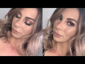 SIMPLE BRONZE EYE MAKEUP TUTORIAL | ANDREA MAREE