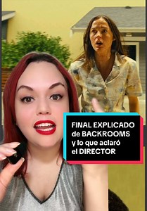 FINAL EXPLICADO de BACKROOMS y lo que aclaró el DIRECTOR #backrooms #backroomsentities #backroomsmovie #terror #peliculas