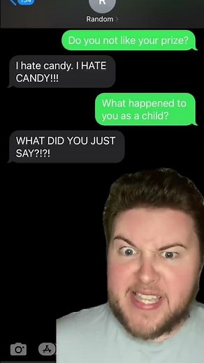 I LOVE CANDY!!!🍭 *Texting Random Numbers!* #Shorts