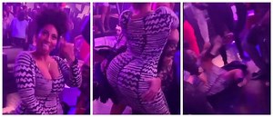 Lol: All Dat Azz Might Of Messed Up Her Equilibrium!