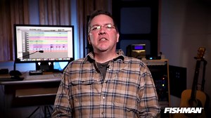 Fishman Matrix Infinity Mic Blend Acoustic Pickup - Narrow Split Saddle