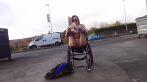 wheelchair lady