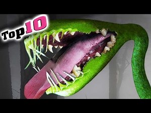Top 10 CREEPY Plants You Won't Believe Actually Exist!