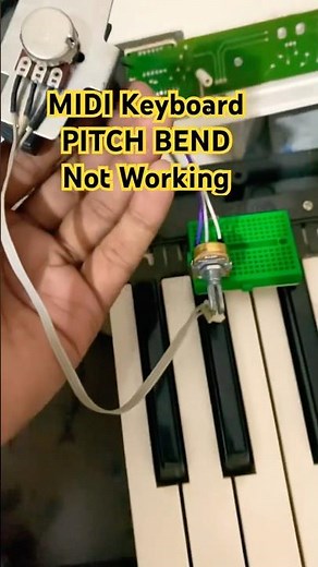 Repairing MIDI keyboard Pitch Bend