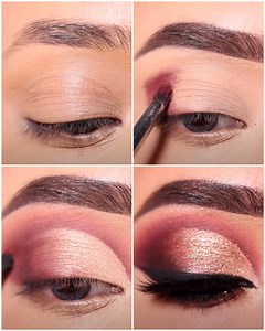 Elegant eye makeup look by Shilpa! | Make-Up & Hair Tutorials