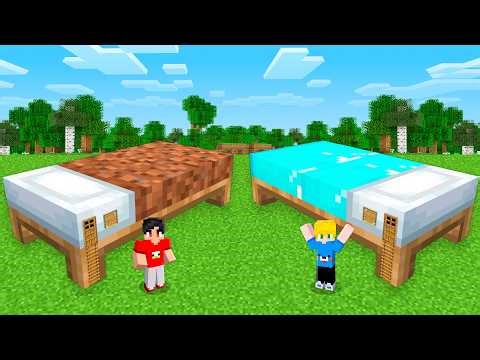 BASE BATTLE INSIDE the BED NOOB vs PRO!