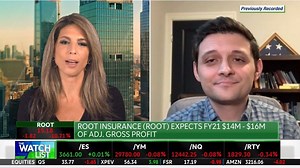 🌟 CEO Spotlight 🌟 #TheWatchList with Nicole Petallides ➡️ #ROOT CEO Alex Timm details the path to profitability for the mobile-first insurance tech company, and breaks down the competitive outlook within the industry: | Schwab Network