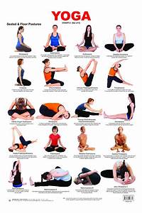Animal Yoga Poses Printable Yoga Chart Yoga Routine Seated Yoga Poses