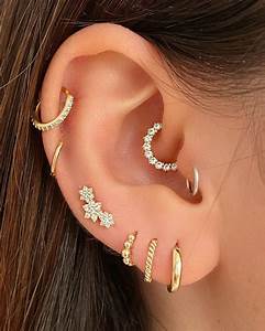 Gold Ear Piercing Jewellery Earings Piercings Piercing Jewelry Ear