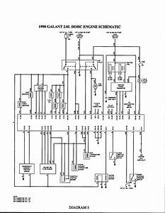 1986 Mitsubishi Mirage Wiring Diagram Original