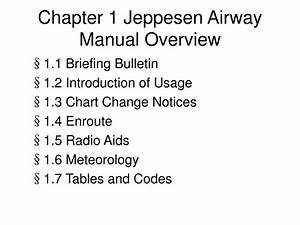Ppt Jeppesen Charts Powerpoint Presentation Free Download Id 1053303