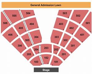 Seating Chart Frost Amphitheater