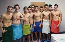freshmen shirtless towel hunk beefcake 4x6