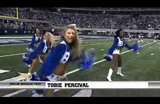 tobie percival cheerleader dallas cowboys game day girl