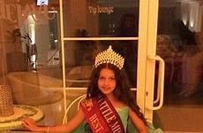 little ukrainian miss year old anna beauty girl crowned scroll down judged talent ten queen style
