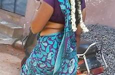 aunty saree hot desi navel indian skirt folds fashion beautiful