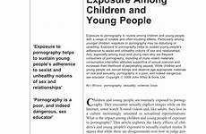 pornography children sex young people harms exposure teen among teens student