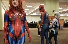 spider funny cosplay marvel superhero superheroes info spidergirl