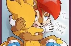 tails sally hentai funny theotherhalf sonic sex kiss acorn xxx nude pussy foundry fox does half other comments deletion flag