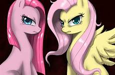 fluttershy pony mlp pinkamena pie pinkie little diane crazy episode season deviantart fluffy joseco john pink friendship fanart angry fanpop