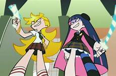 panty stocking garterbelt anime toilet anarchy episode gainax screenshot natsu kaori reviews psg